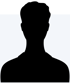 Silhouette eines Kopfes und der Schultern einer Person vor weißem und grünem Hintergrund.